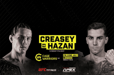 UFFICIALE: Dylan Hazan salterà il match di questa sera al Cage Warriors