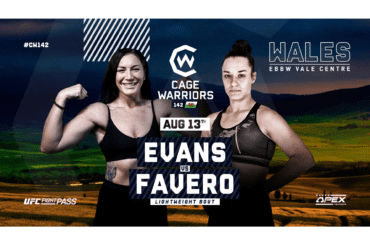 Jasmine Favero esordirà al Cage Warriors il prossimo 13 agosto