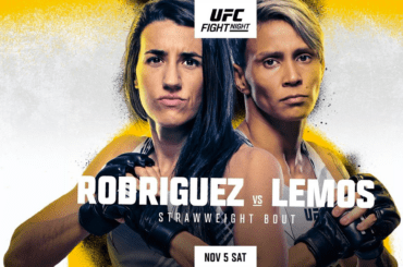 UFC Fight Night Las Vegas: Rodriguez vs. Lemos. I match della main card!