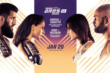Ares FC 11: i match della main card! Il ritorno nell’ottagono di Fabiola Pidroni